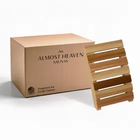 Almost Heaven Saunas 810138290484 Sauna Backrest Luxury Home Accessory In Cedar Almost Heaven Saunas 810138290484 Sauna Backrest Luxury Home Accessory In Cedar