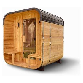 Backyard Discovery Backd040b-rr100 Lennon Electric Cedar Sauna With Wi-fi Control