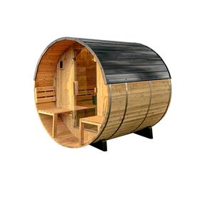 Backyard Discovery Backd041a-kkk258 Paxton Cedar Barrel Sauna With Electric Heater