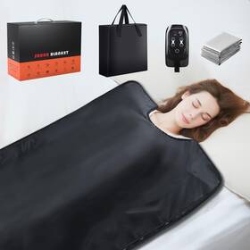 Better Life Bl-206 Infrared Sauna Blanket Portable Home Dry Low Emf Carbon Crystal Heating