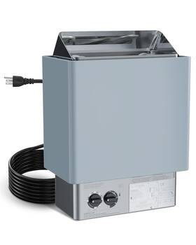 Drizzlen 698746046293 2kw 110v Sauna Heater With Plug - Electric And Play Heats