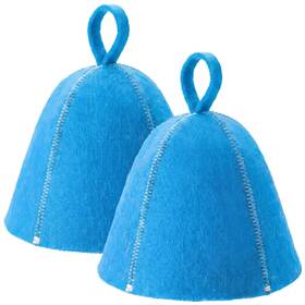 Jagely Ea-jagely-4087 Sauna Hat For Men And Women Vaporarium Cap Bathhouse Accessories Blue