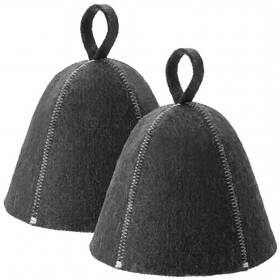 Jagely Ea-jagely-4090 Sauna Hat For Men And Women Vaporarium Cap Bathhouse Accessories 2 Pack