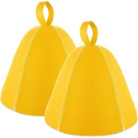 Jagely Ea-jagely-4276 Sauna Hat For Men And Women Vaporarium Cap Bath House Accessories 2 Pack