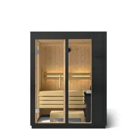 39963-0fnc-cgs Kohler C1 Indoor Sauna Kit Graphite Grey Up To 2 People -