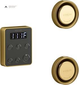 Kohler K-14406-4-af Invigoration Tandem Steam Kit Vibrant Brushed Moderne Brass