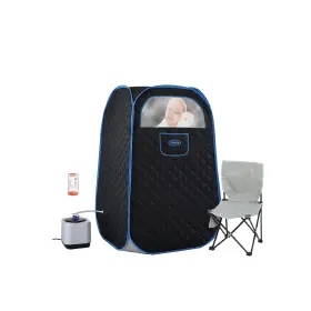 606bsp Kunsana Portable Sauna For Home 2.6l 1000w Steam Full Body Personal S