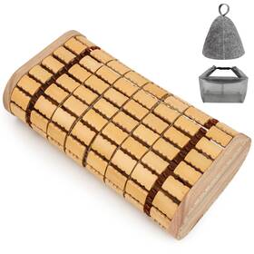 Mlohasing Asd1 Sauna Pillow Set For Ultimate Comfort And Relaxation Experience