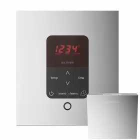 Mr. Steam 767931150487 Msitplussq Itempo Plus Shower Control Unit - Chrome