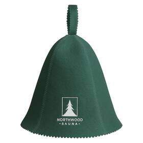 Northwood Sauna Ns10a Hat 100% Wool Felt Banya Cap For Men And Women Spruce Green