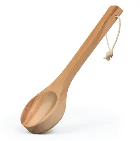 Ns2b Northwood Sauna Ladle - Handmade From Canadian Red Cedar Wood Natural Rope 14 Ha