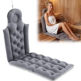 Novabright Jyy-novabright-5437 Sauna Backrest Cushion Foldable Thick Insulated Seat Mat With