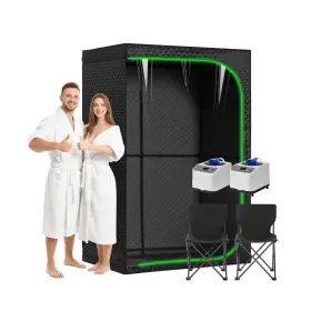 Ful-8619a-sauna Unanest Portable Full-body Steam Sauna Tent For Home Large Indoor Personal