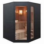 Aleko Hemlock Wood Indoor Traditional 4 Person Wet Dry Sauna With Ul Heater New. Price: $5499.00.