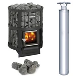 Harvia Legend Wood Burning Sauna Heater And Chimney Kit New. Price: $3299.00.