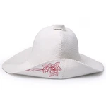 Sauna Hat For Women Flower Wool Finnish Bathhouse Natural Felt Cap New. Price: $31.21.