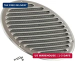 STEINBERG14 Stainless Steel Vent Cover 8" (duct Opening) With Mesh - Wall And Ce New. Price: $39.65.