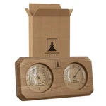 Northwood Sauna - Thermometer And Hygrometer 2 In 1 Natural New. Price: $57.08.
