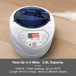 Higospro 2.6L 1000W Electric Steam Generator Sauna W/ Remote, Manual New. Price: $58.12.