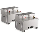 Kohler K-32334-NA Invigoration 2.0 Steam Shower 26KW Generator New. Price: $9725.92.