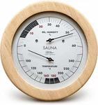 Sauna Thermometer ( Fahrenheit) & Hygrometer 6.1 Inch, 196TH-03F Made Germa New. Price: $436.22.