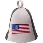 Usa Flag Wool Sauna Hat - American Felt Cap For & Women Hair Prote... New. Price: $26.85.