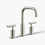 New Sealed Kohler Purist K-14406-4-SN Widespread Sink Faucet Polished Nickel. Price: $549.99.